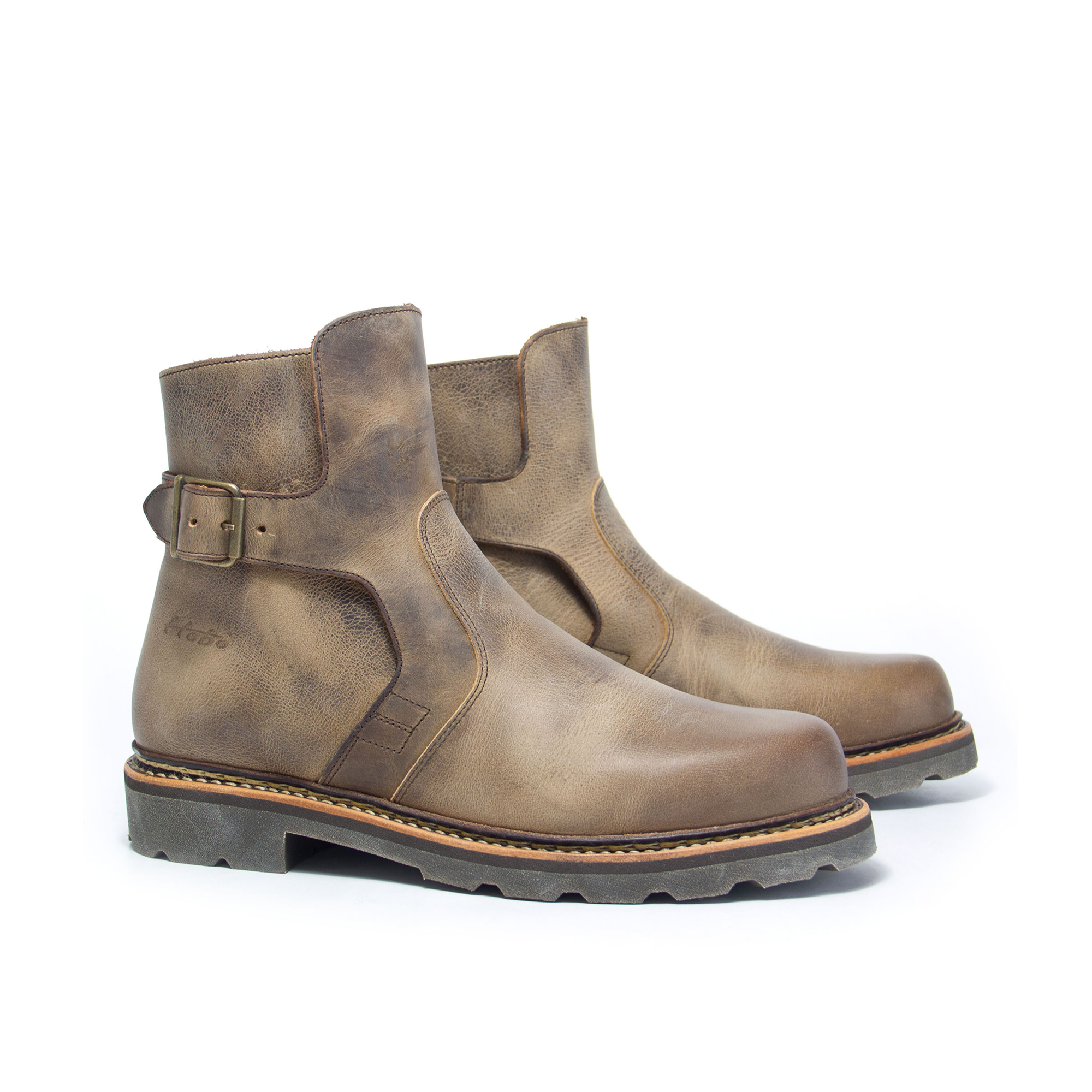 Worker Afghan  Workerboots crazy horse 