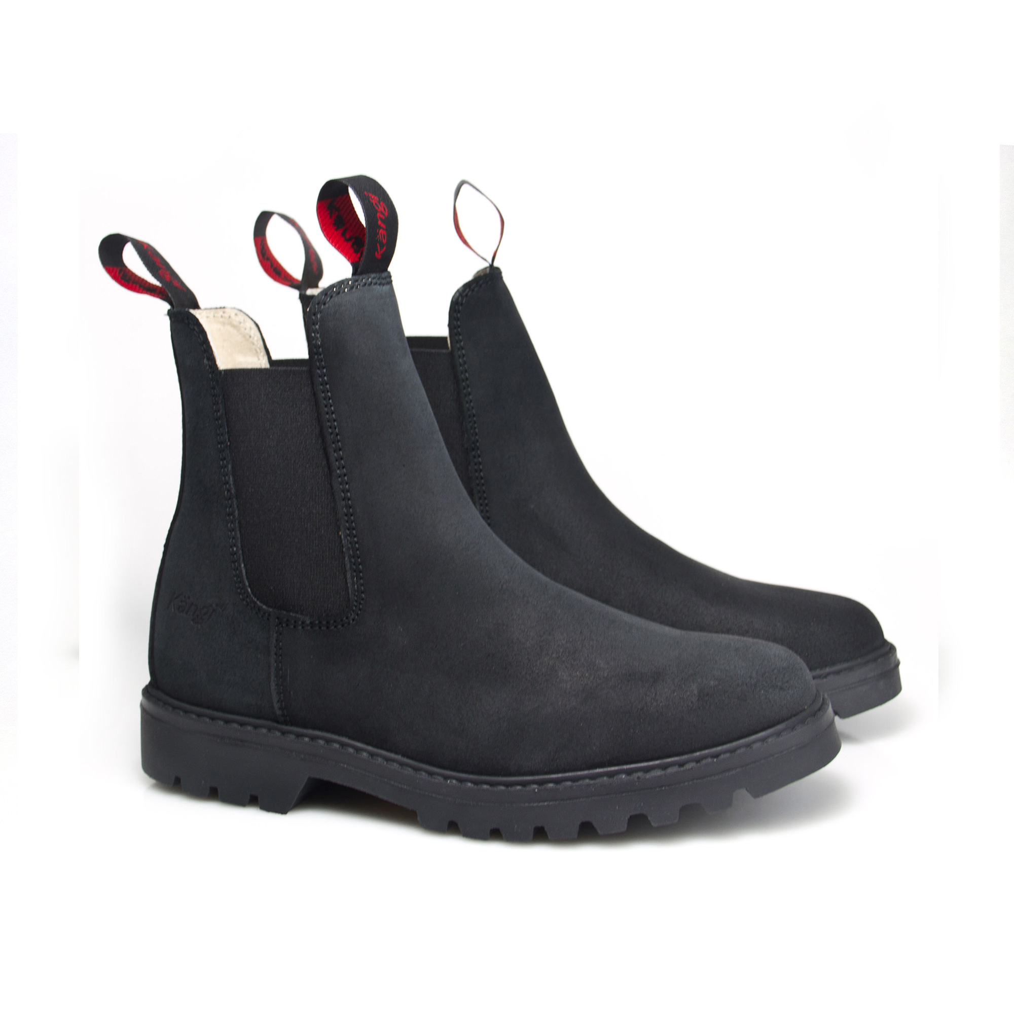 Kängi Reitstiefelette schwaz waxy Stallstiefelette 