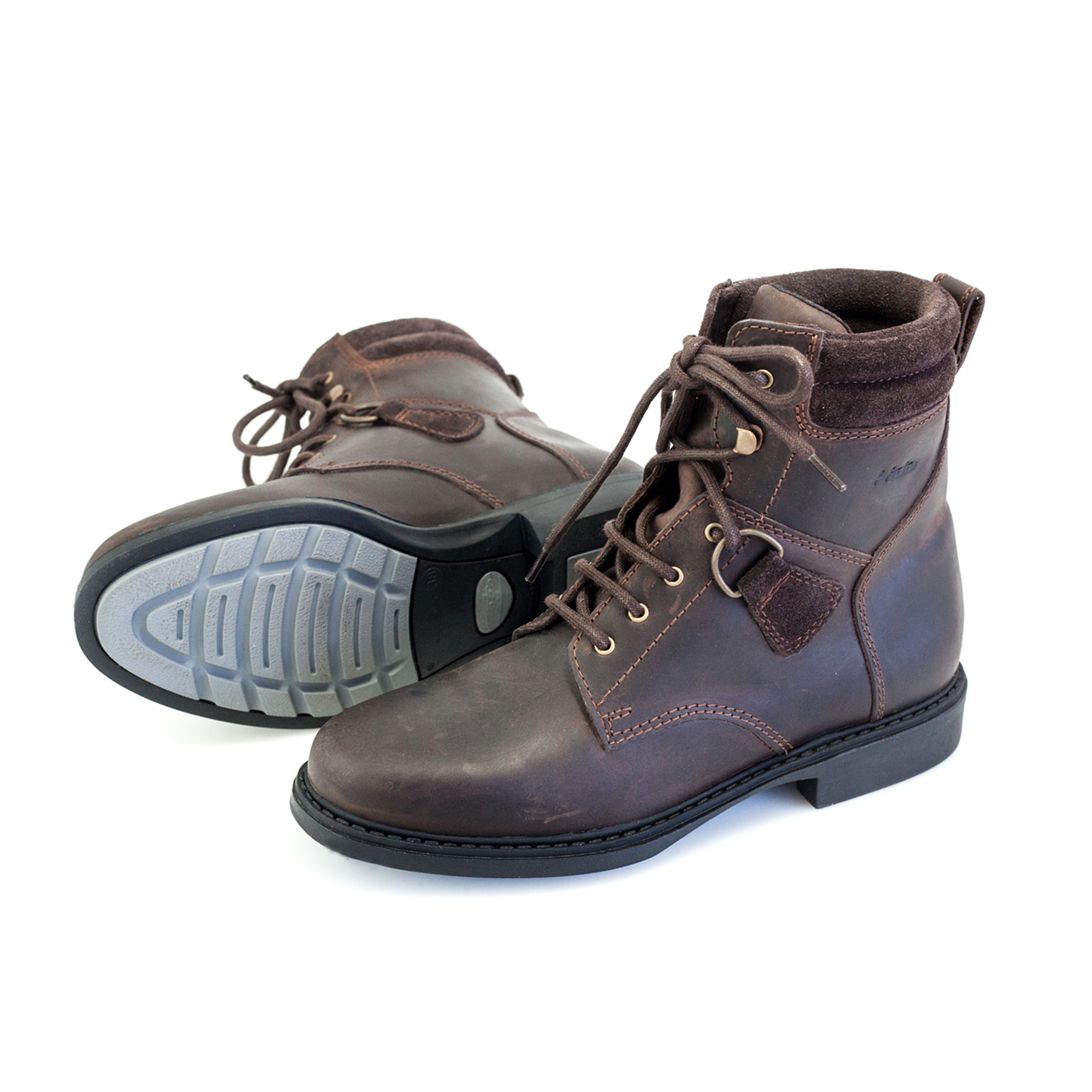 High Savanne Schnürstiefelette waxy brown 