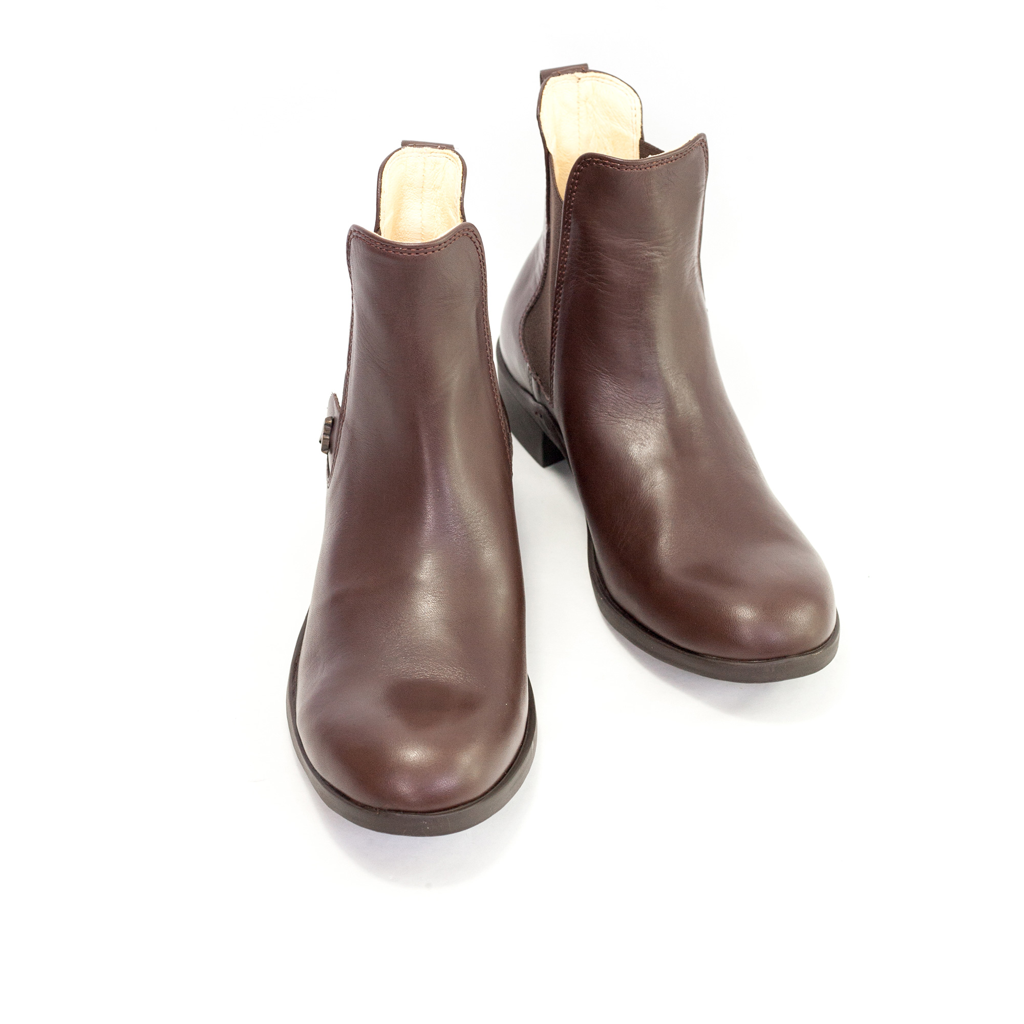 Adan YY Schlupfstiefelette brown 