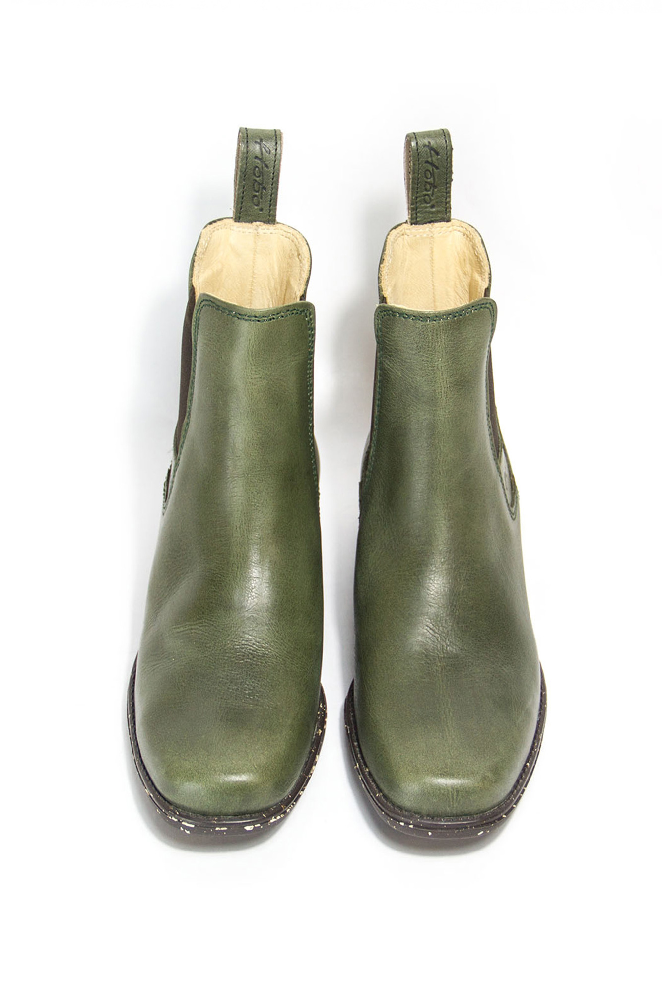 Fuego Eco Stiefelette green Ökoleder fair