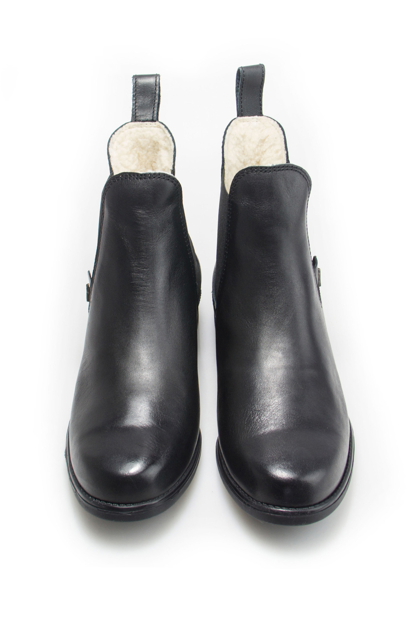 John Winter Stiefelette Textilfutter black schwarz